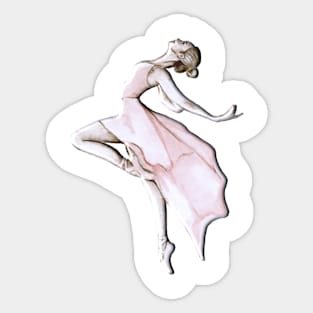 Ballerina 3 Sticker